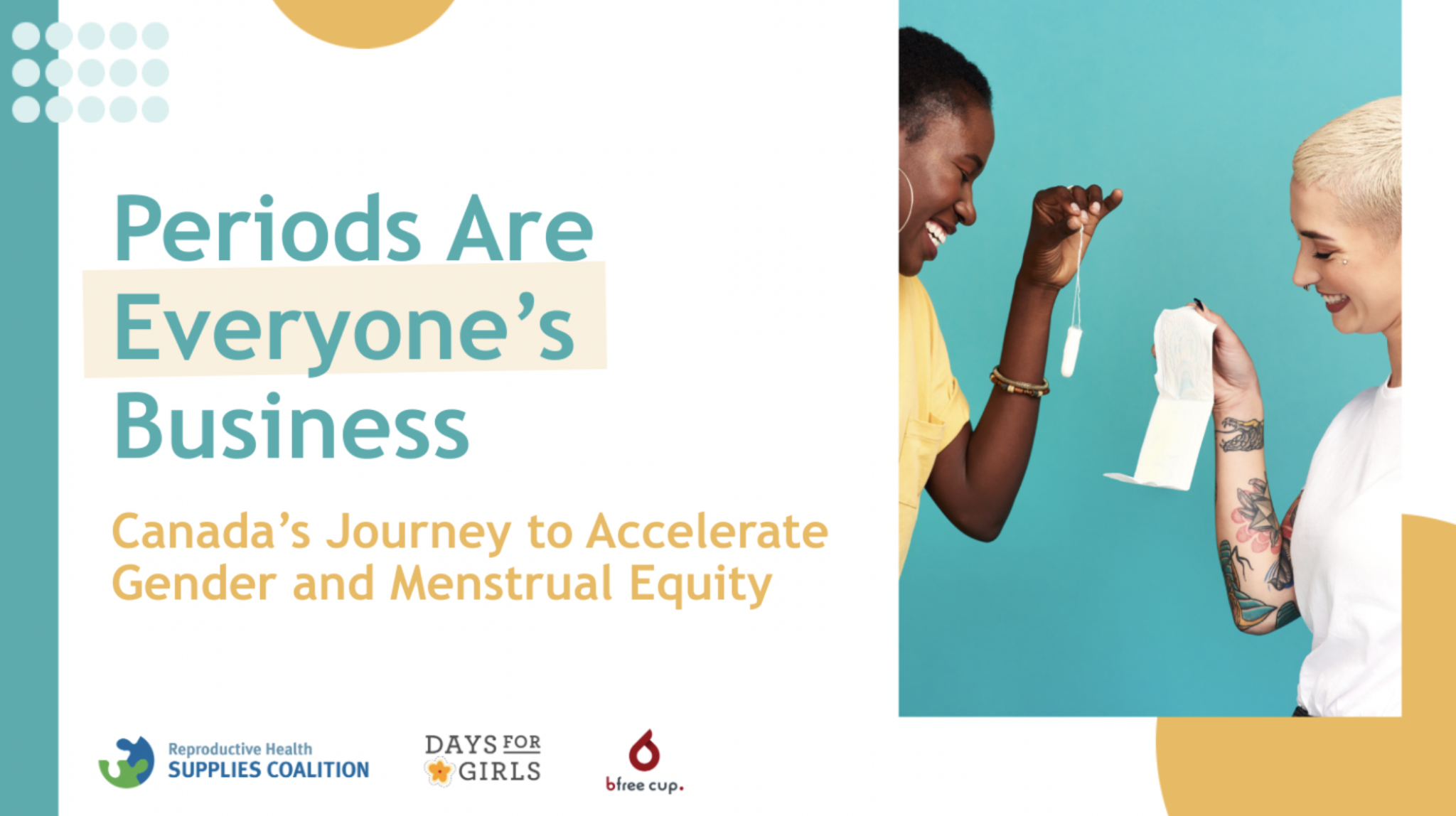 Webinar Report Canadas Journey To Accelerate Gender And Menstrual